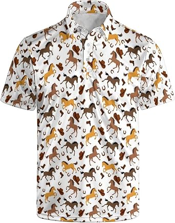 Polo Shirts for Mens Golf Shirt Short Sleeve Golf Outfits Golf