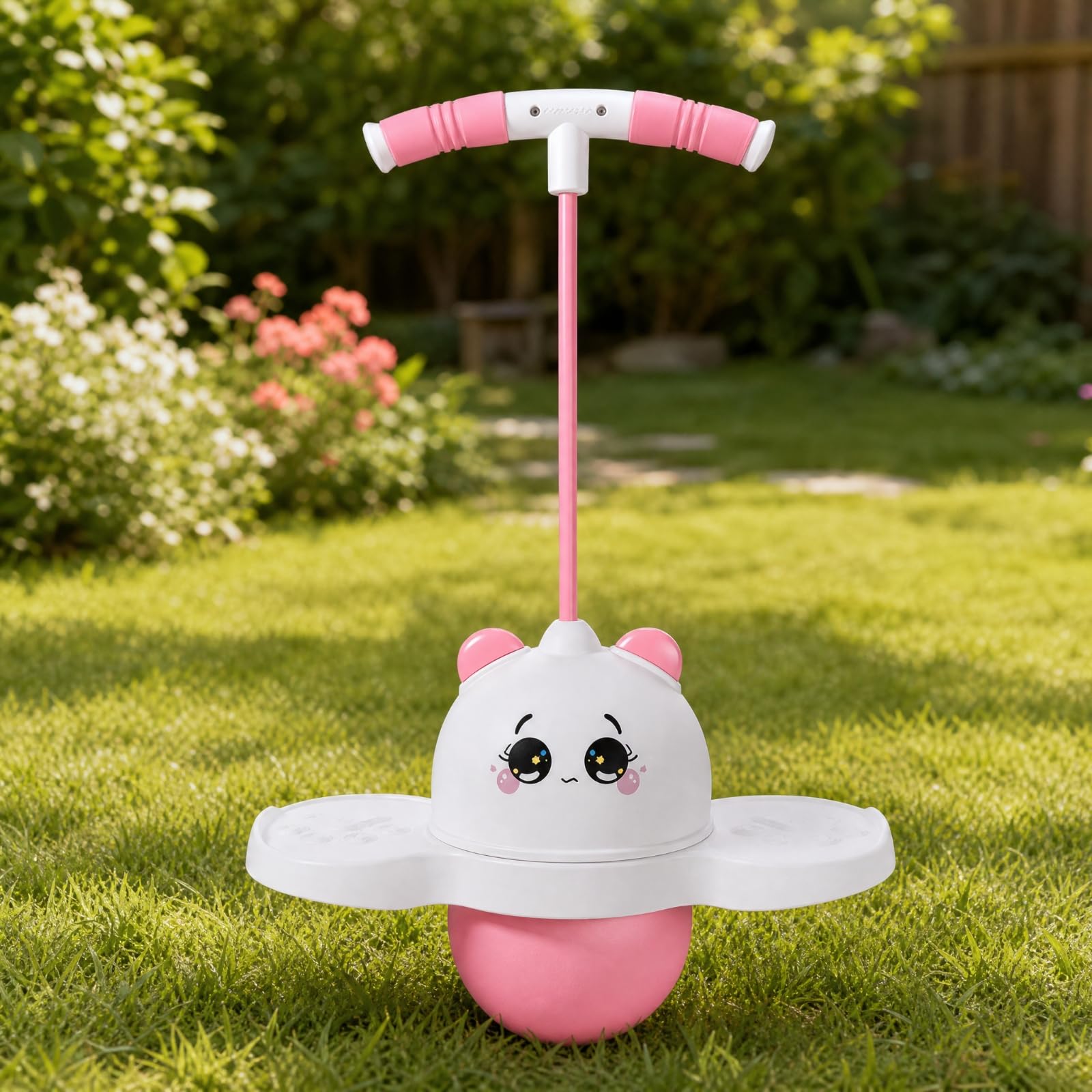 Balle à Clip Amovible Balle ut Pompe à Main Polyvalent Plateau Familles, Rose,