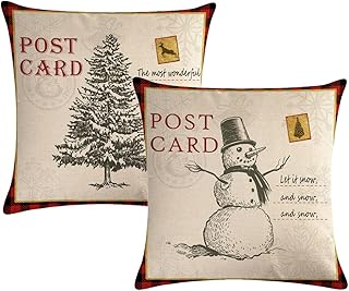 primitive christmas pillows