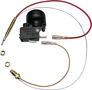 Gas Patio Heater Thermocoupler and Anti Tilt Dump Switch Control Safety Kit for Patio & Outdoor Heater Accessories (Thermocouple Sensor&Tilt Switch)