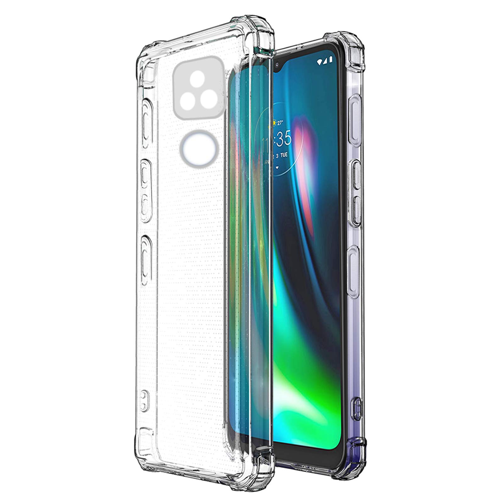 Solimo Back Cover for Motorola Moto E7 Plus (Plastic | Transparent) (B08TXFPQBT) Amazon Price History, Amazon Price Tracker