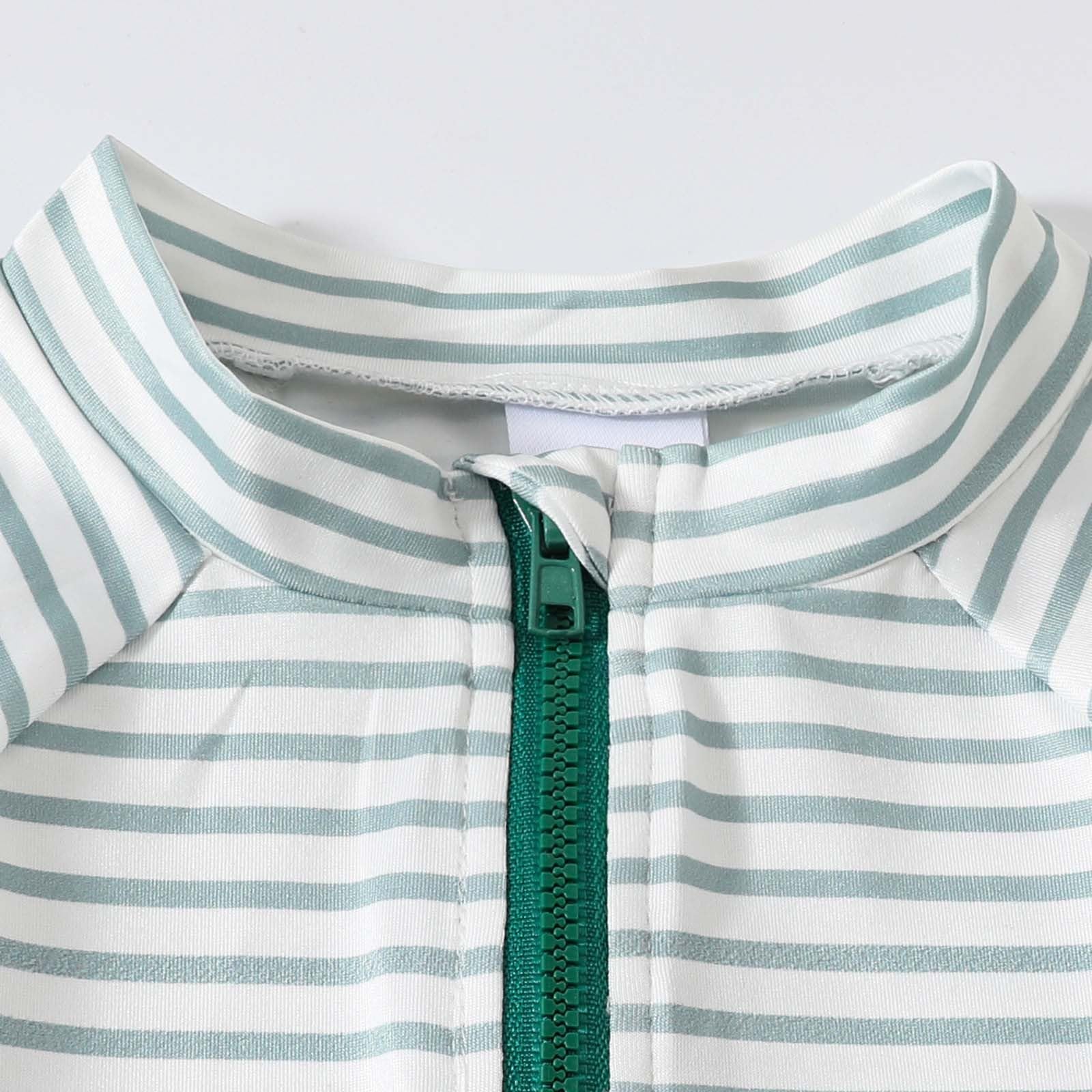 Maillot de bain 3 pièces pour tout-petits et bébés, manches longues, UPF 50+, design de dessin animé, maillot de bain mignon pour tout-petits, enfants, étudiants, avec