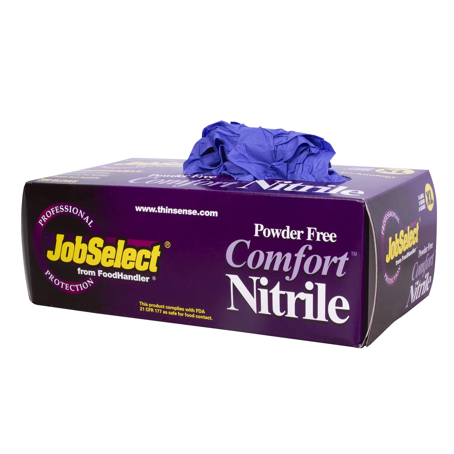 103-218-AP Comfort Nitrile X-Large Grape (Pack of 1000)
