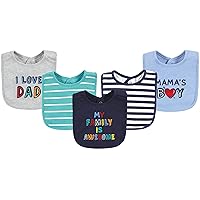 Vista 79 de Hudson - Babero unisex de algodón para bebé, baberos de algodón, talla única , Cactus rosa