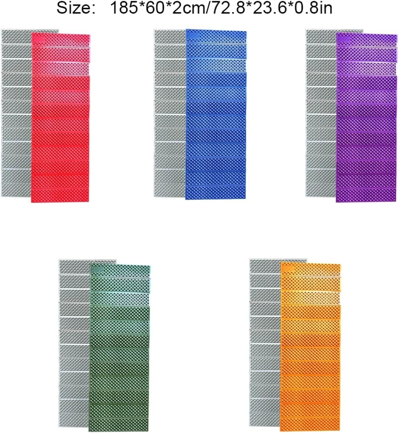 Foldable Waterproof Foam Camping Mat - Waterproof Heat-Insulating Sleeping Pad for Beach Tent Outdoor Hiking Picnic