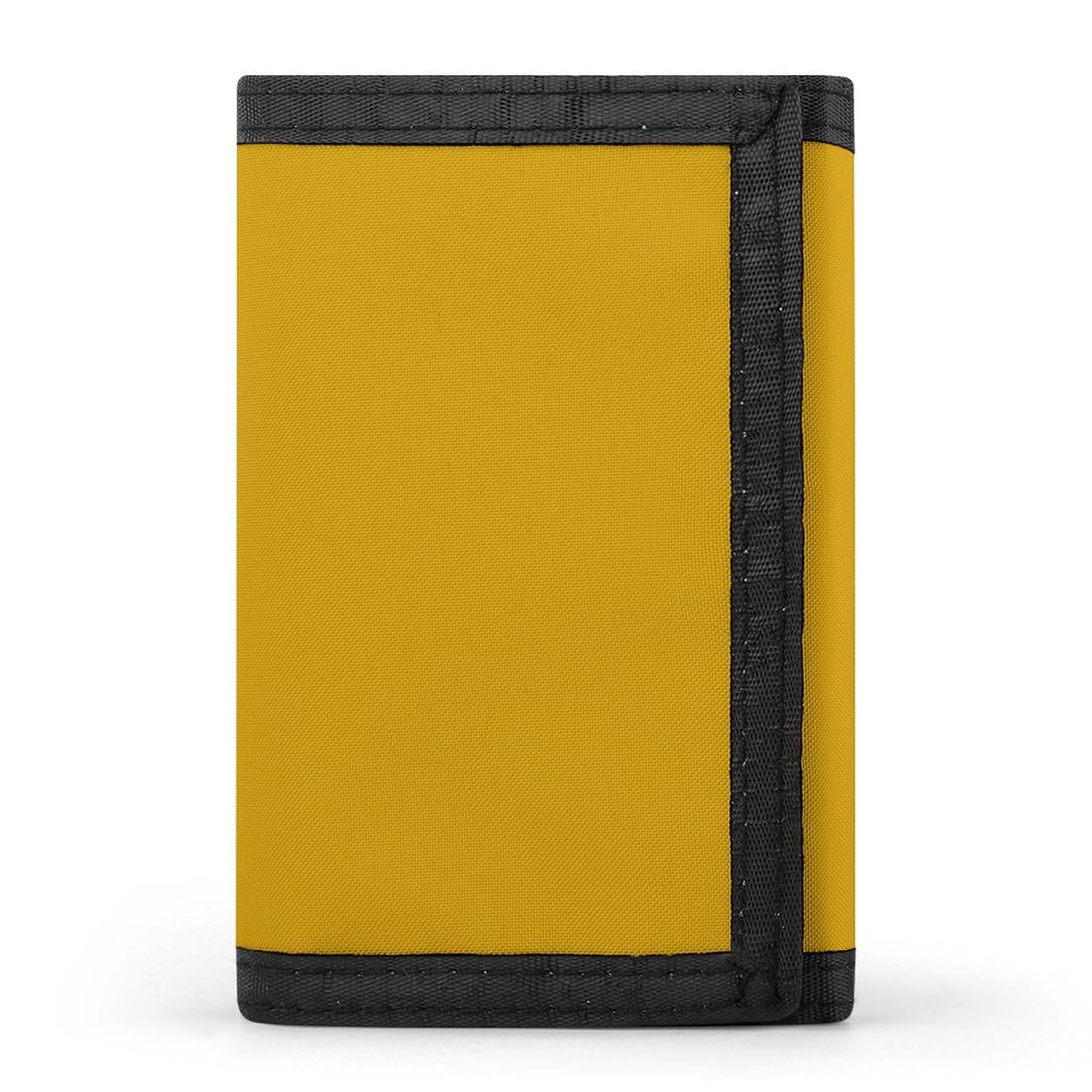 Mustard Yellow Wallet for Men Women Stylish Trifold Wallet Slim Minimalist Front Pocket Outdoor Sports Wallets Cards Purse-image-27