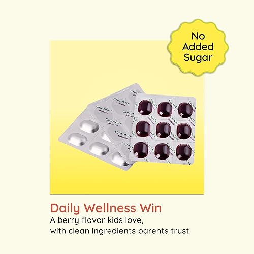 Miniatura 5 de CHILDLIFE ESSENTIALS Gomitas SoftChew superinmunes de saúco para niños, apoyo inmunológico con vitamina C y vitamina D3, suplemento inmunológico de