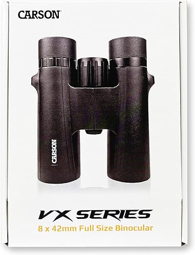 Miniatura 8 de Carson Binoculares impermeables de alta definición de tamaño completo de la serie VX de 0.315x1.654 in (VX-842)