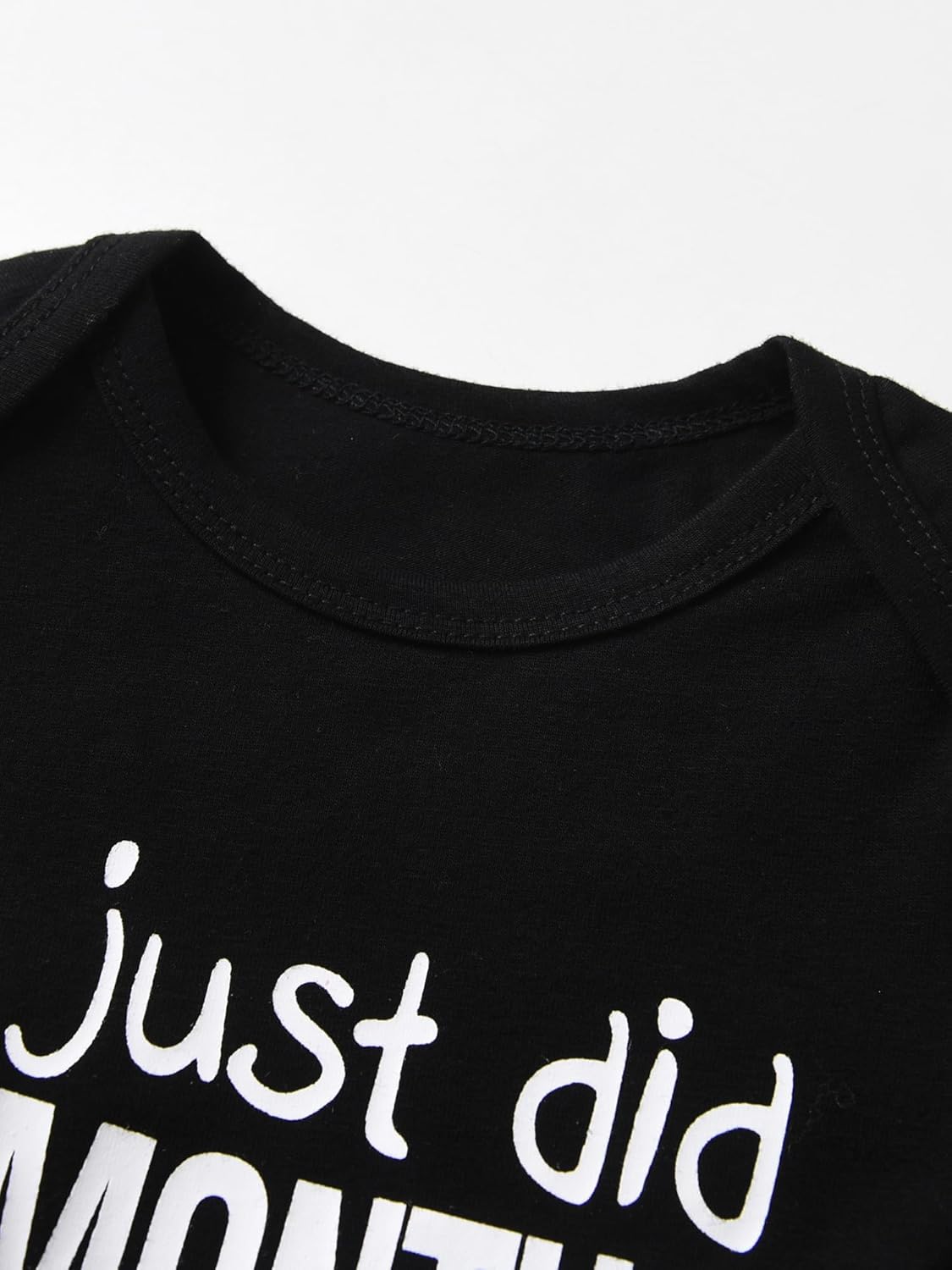 Newborn Baby Boy Rompers One Piece Jumpsuit Letter Print Long Sleeve Romper Hat 5 71QviIJwRfL. AC SL1500