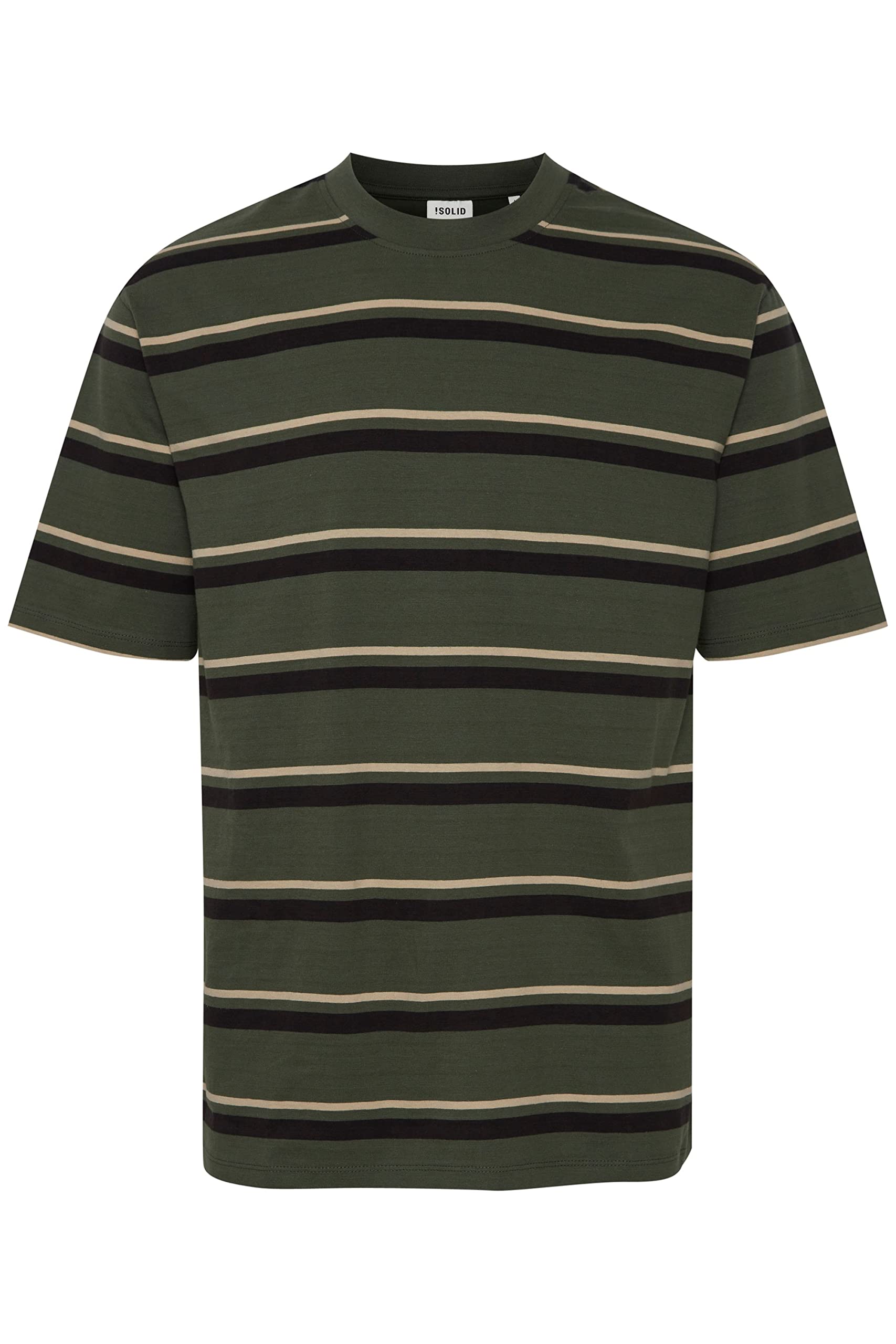 !Solid SDVicente Herren T-Shirt Kurzarm Shirt Basic Rundhals-Ausschnitt Casual Fit Streifen