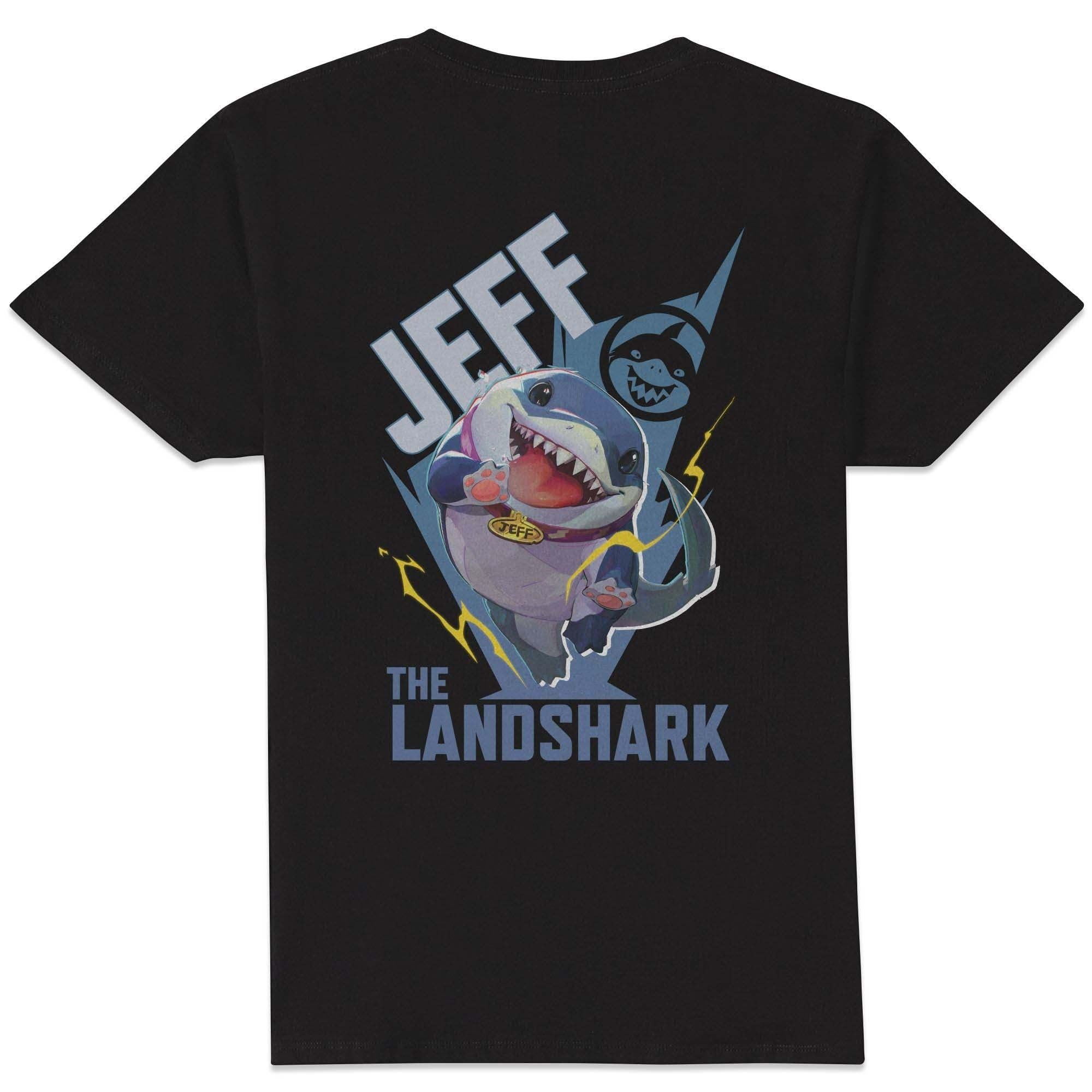 Marvel - T-Shirt - Jeff The Land Shark - Black - L