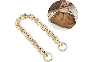 15.7 Inches Light Gold Chunky Purse Chain