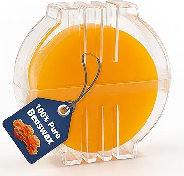 Thread Wax and Thread Conditioner 2pk 1 Beeswax 1 Synthetic - for Sewing and Gloss Threads Waxer. Magic Conditioner for Hand Sewing Embroidery. Hand Quilting Supplies to Strengthen and Reduce Knots