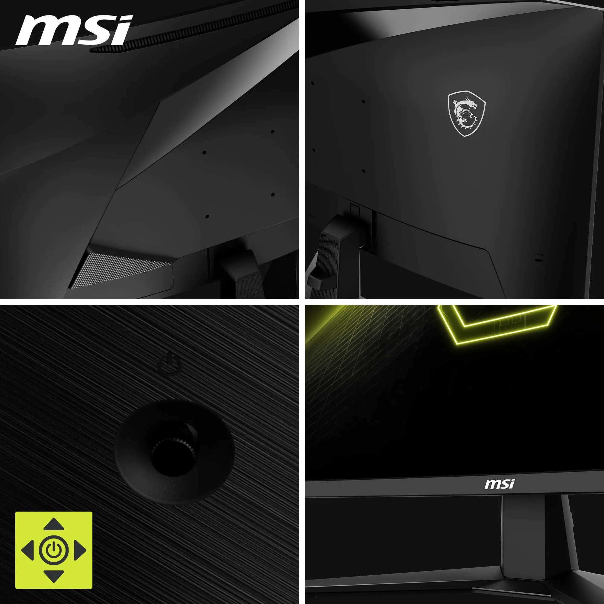 MSI Monitor Gaming mag 32C6, 1920x1080 (FHD), 31.5", 16:9, Curve 1500R, Negro