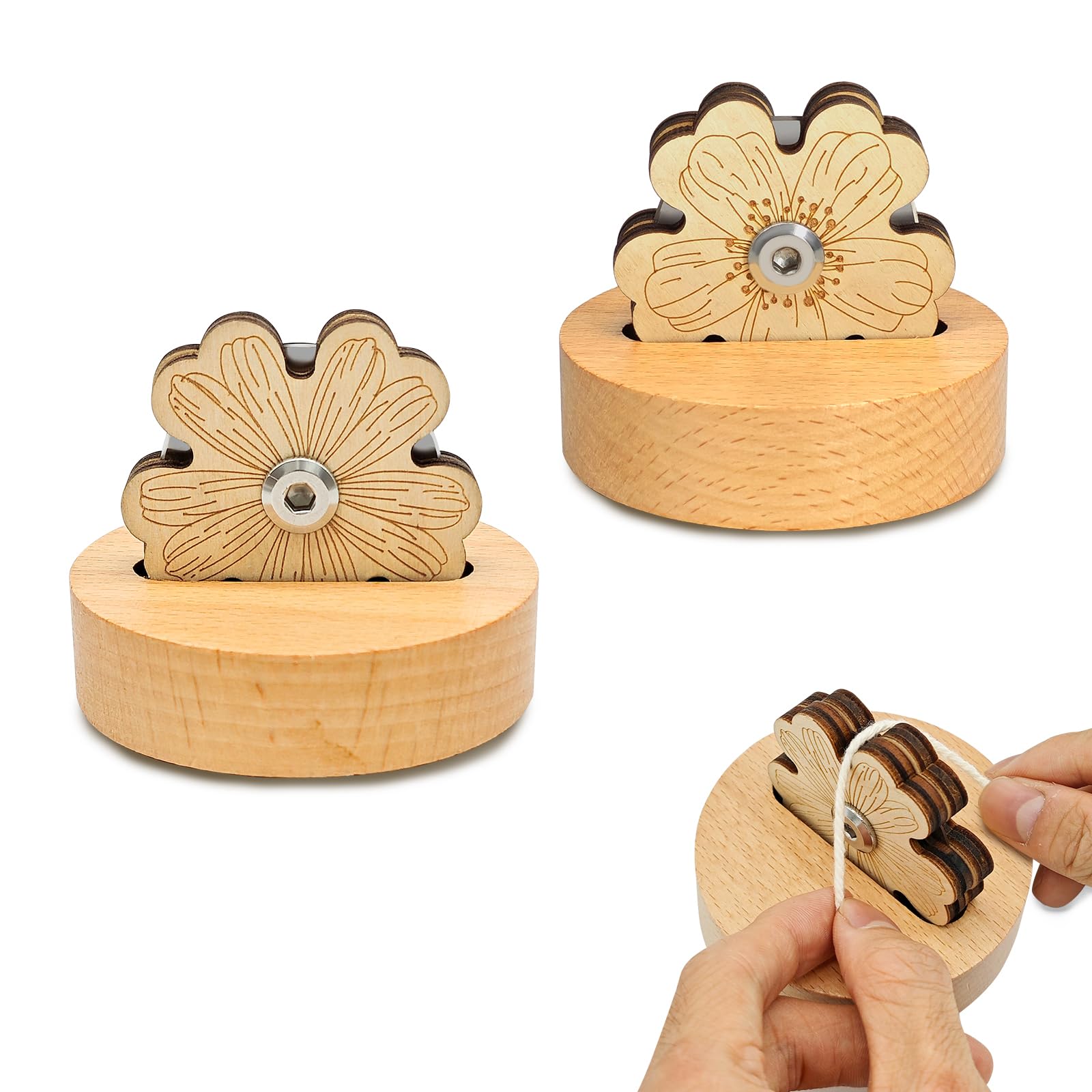 Floral Thread Cutter - Extend Blade Life & Secure Grip -8
