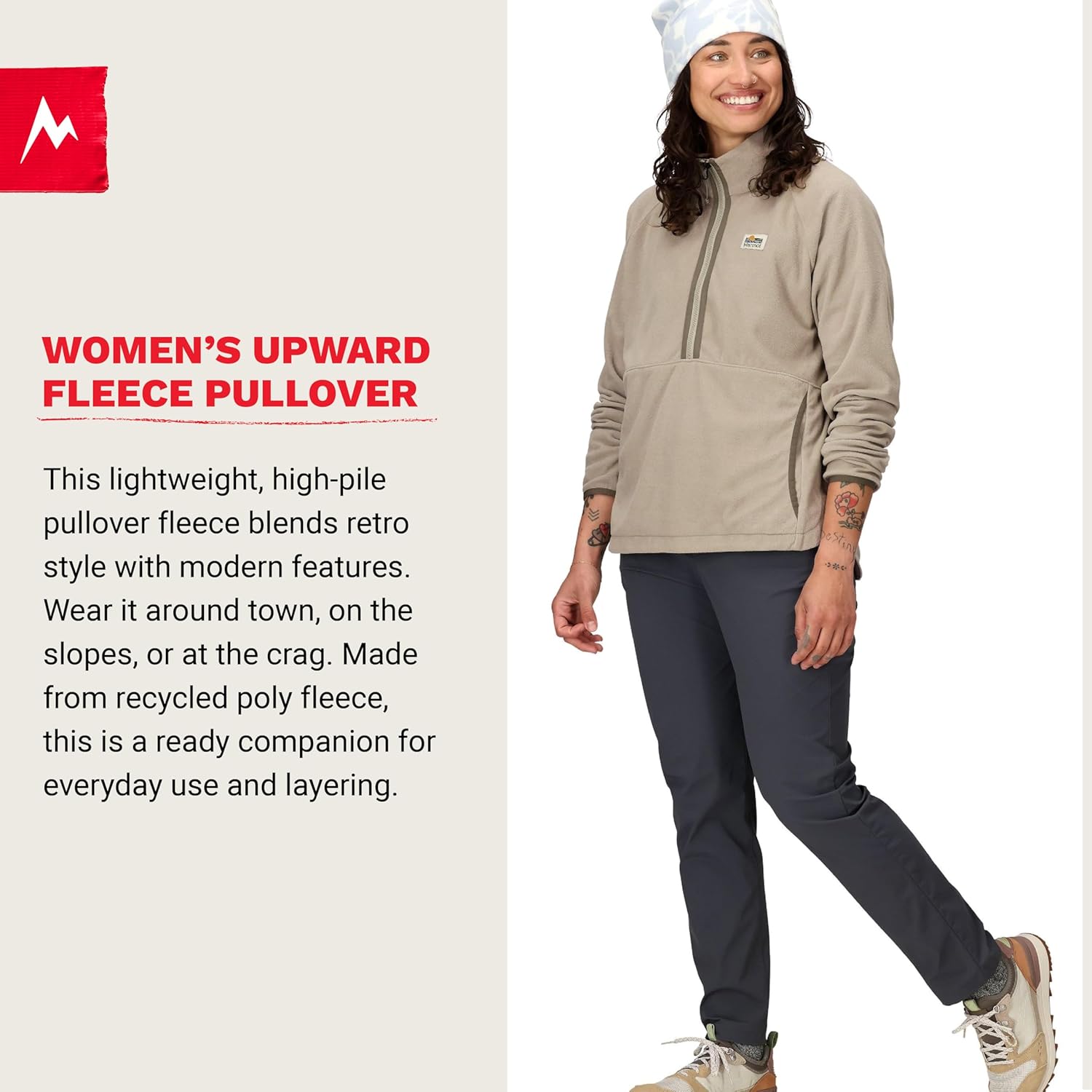 MARMOT womens Women's Upward Fleece Pullover - Image 4