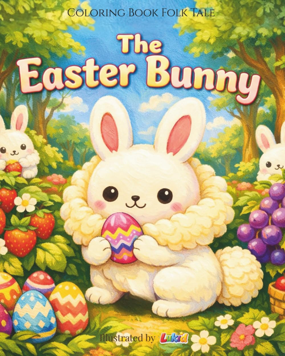 The Easter Bunny: Coloring Book Folk Tale