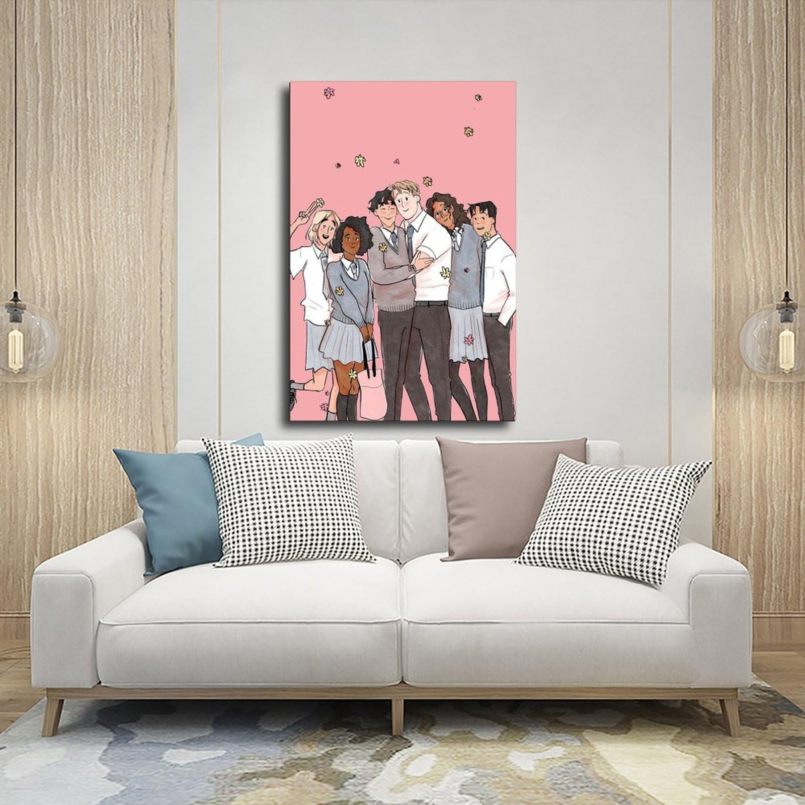 ALNILA Heartstopper Leinwand-Poster 30x45cm | Wandkunst Für Wohnzimmer & Schlafzimmer