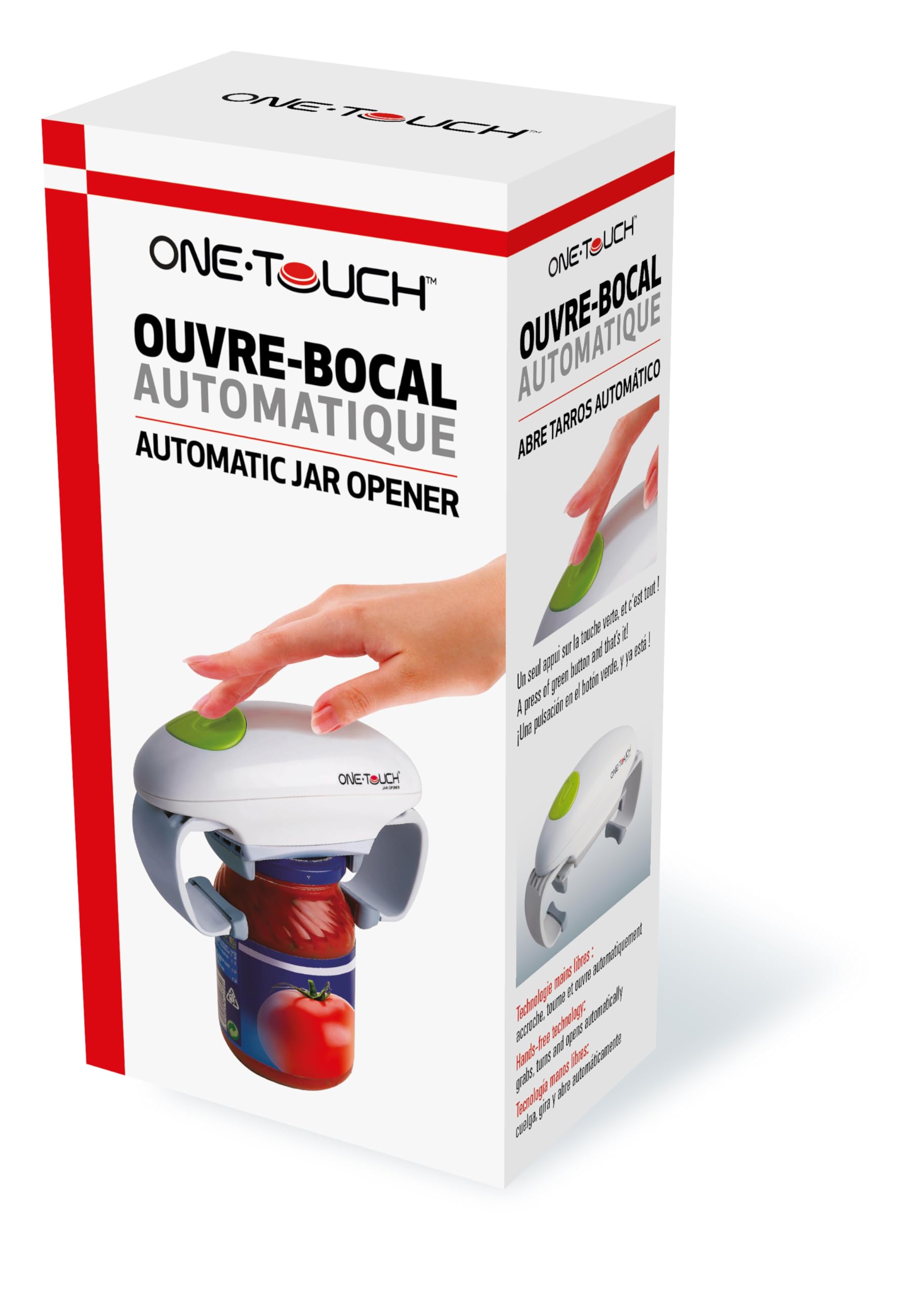Ouvre-bocal Robotwist, Ouvre-bocal autoatique, odèle de luxe avec