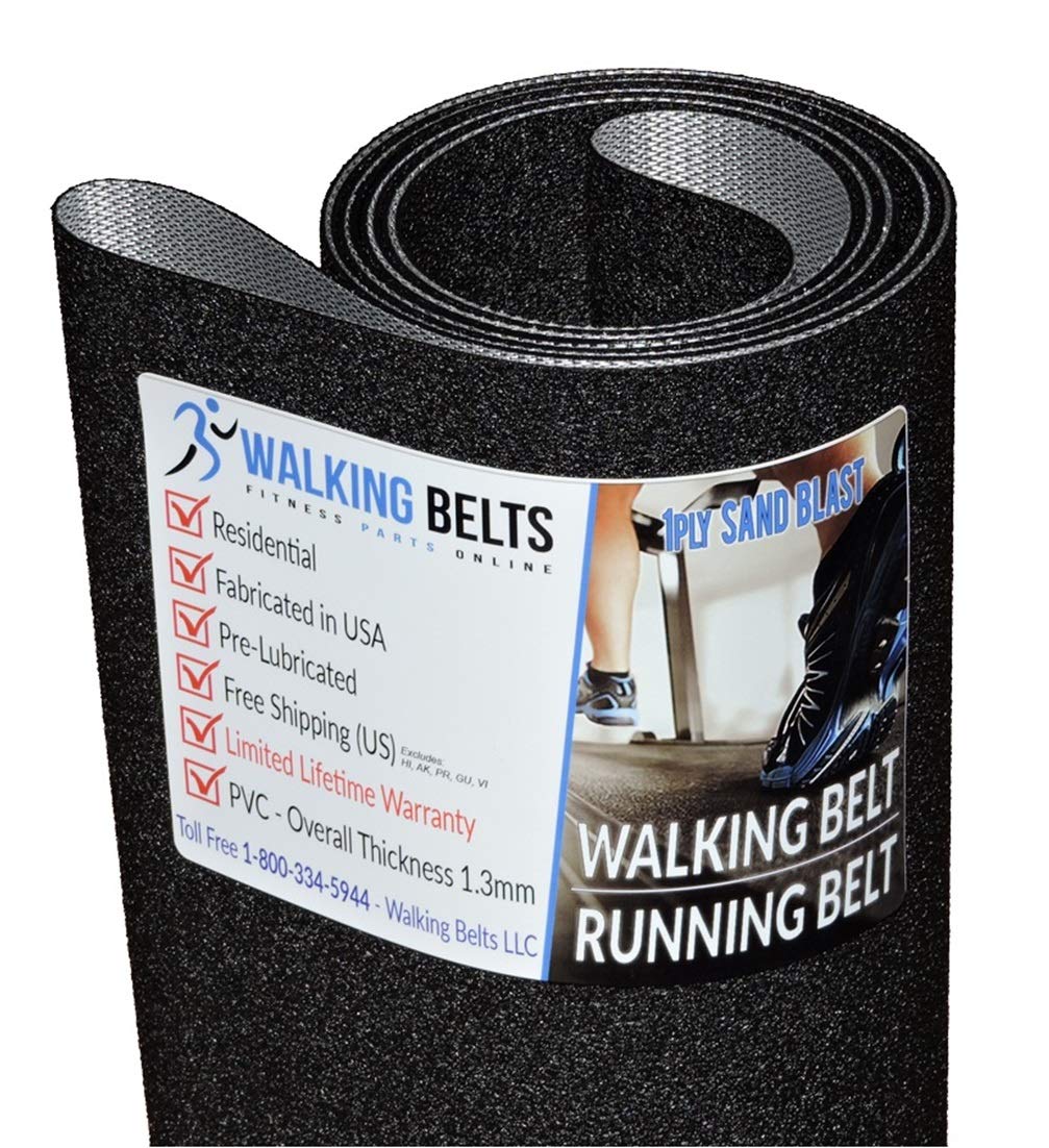 Walking Belts LLC - 25008C1 NT C910i Treadmill Running Belt 1ply Sand Blast + Free 1oz Lube