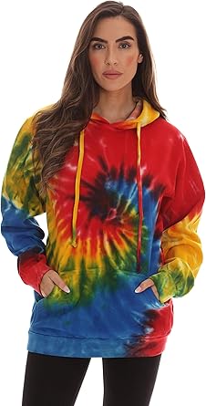 black and red tie dye moletom com capuz