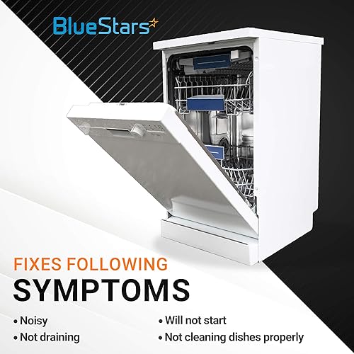 Miniatura 3 de BlueStars W10083957V - Cuchilla de acero inoxidable para lavavajillas, compatible con lavavajillas KitchenAid Whirlpool Kenmore - Reemplaza 8268383