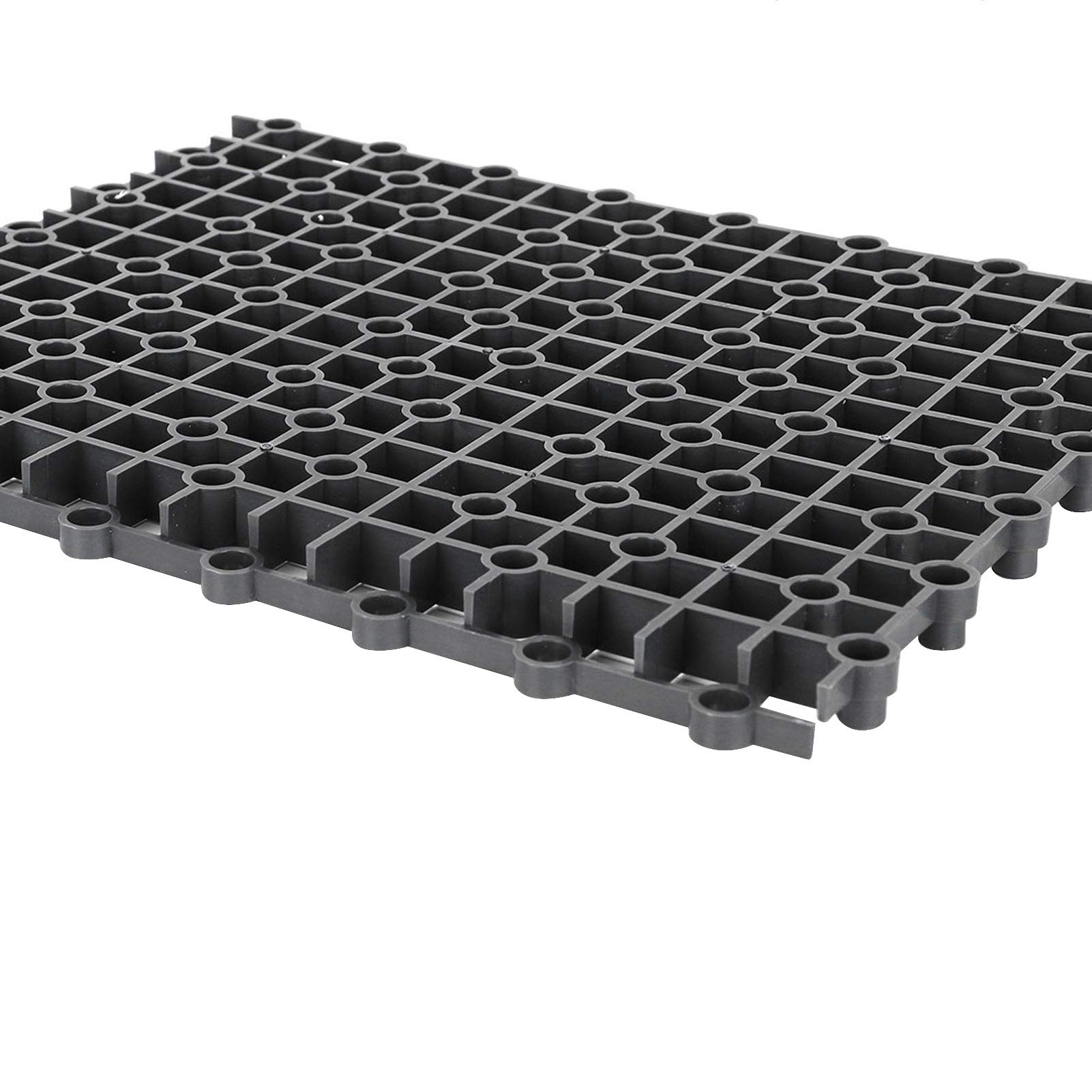 Aquarium Isolation Board, 10 Stück Aquarium Aquarium Multifunktions Isolation Board Teiler Bodenfilterplatte für Mischzucht(schwarz)