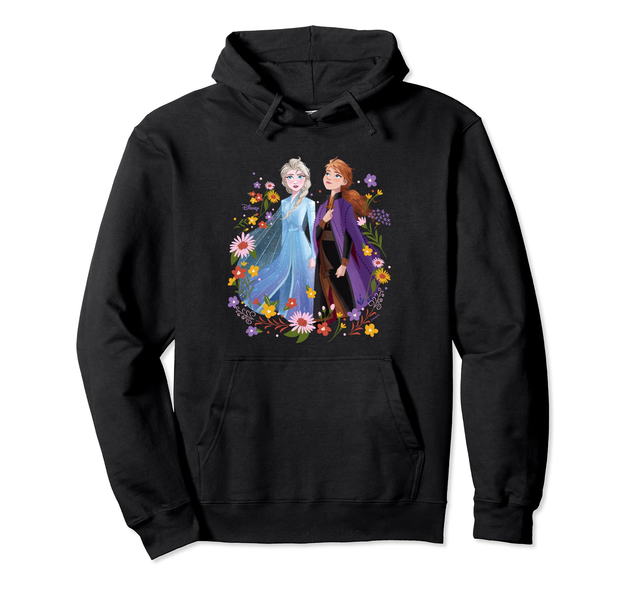 Amazon.com: Frozen 2 - Elsa And Anna Pullover Hoodie : Clothing, Shoes \u0026  Jewelry