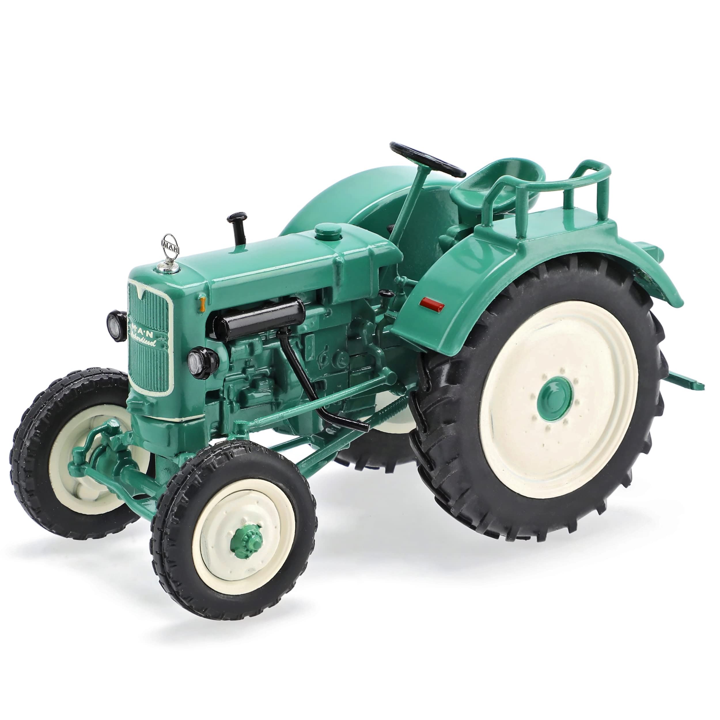 Ixo MAN Ackerdiesel A 25 A Grün Traktor 1956 1/43 Hachette Modell Auto