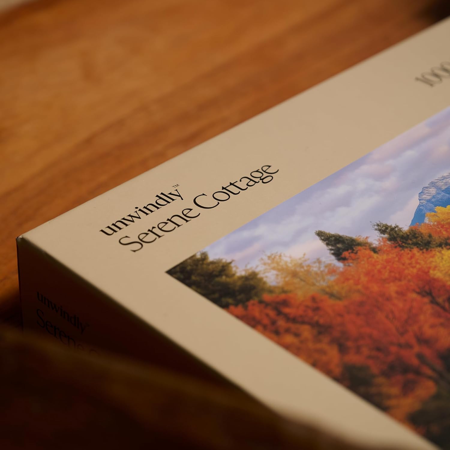 Serene Cottage Jigsaw Puzzle for Adults – 1000 Piece Puzzle with Bonus Poster Included, Unique Design & Vibrant Colors