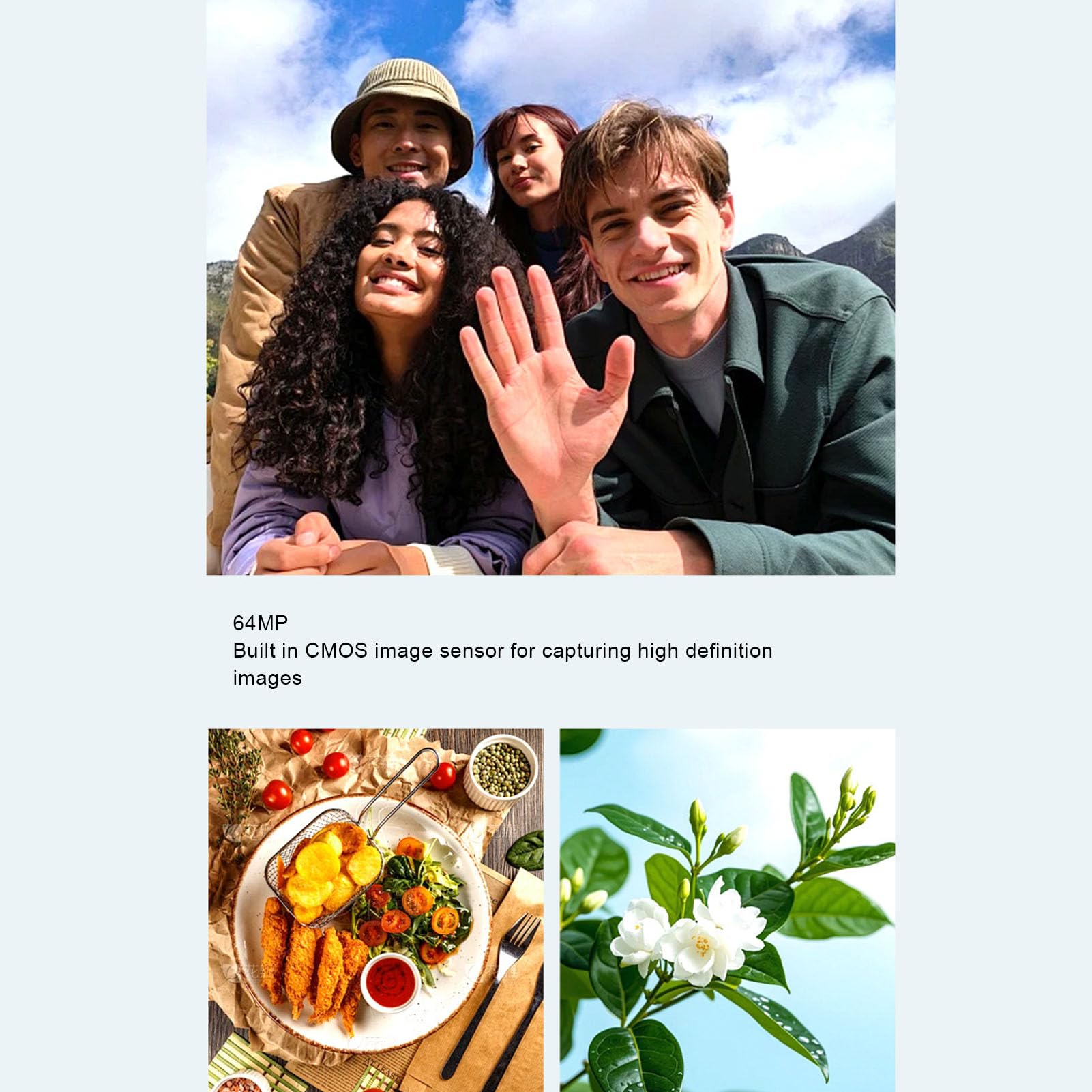 VBESTLIFE Fotocamera Digitale 4K per Fotografia, Fotocamera Selfie con Doppio Schermo HD da 64 MP e Zoom 18X, Flash Integrato, per Studenti Principianti e Adolescenti (WHITE)