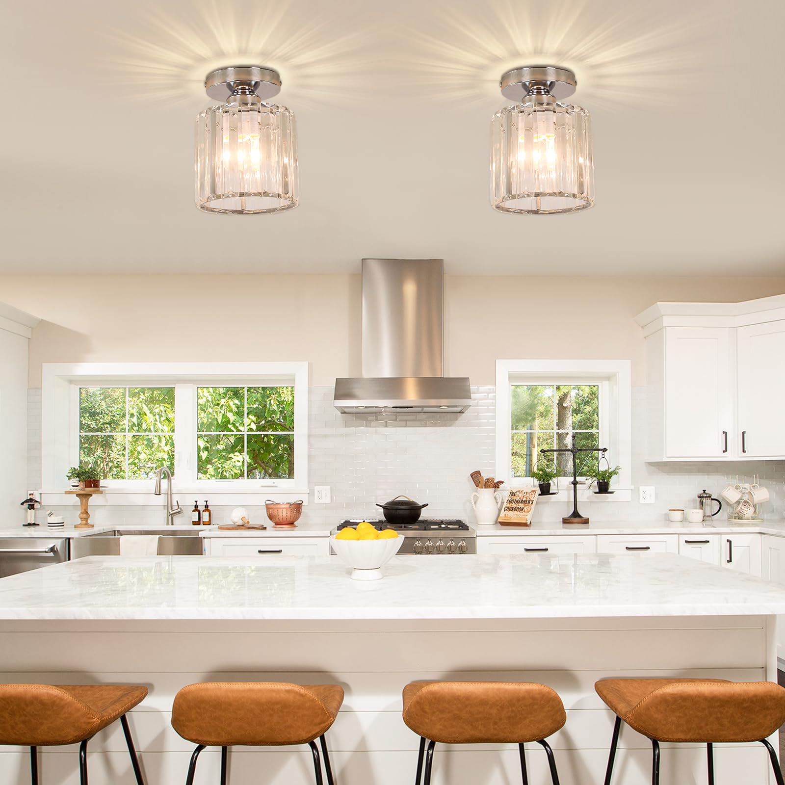 Our Favourite Flush Mount Lights for the Laundry + Mudroom - Making it in  the Mountains, image size:1600x1600