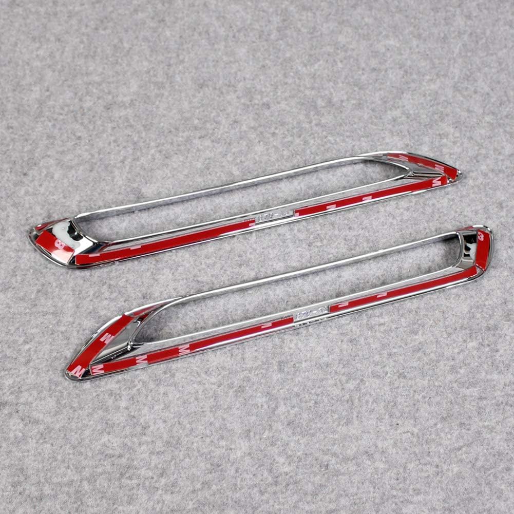 Beautost Fit For Toyota RAV4 2019 2020 2021 2022 2023 2024 2025 Chrome Rear Fog Light Lamp Cover Trims