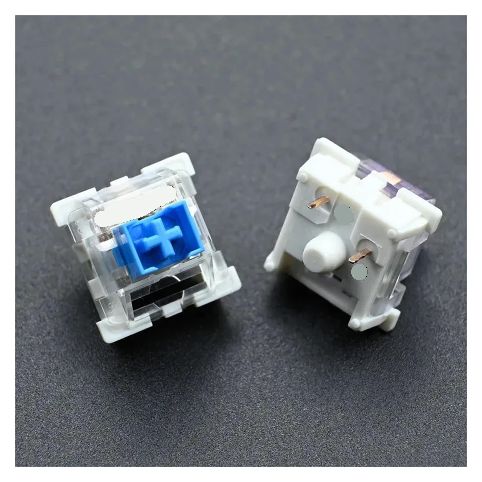Commutateurs De Clavier 50/100 pièces commutateur de Clavier Clicker Remplacement Tactile 3 Broches for claviers mécaniques Touche Clavier(100pcs)