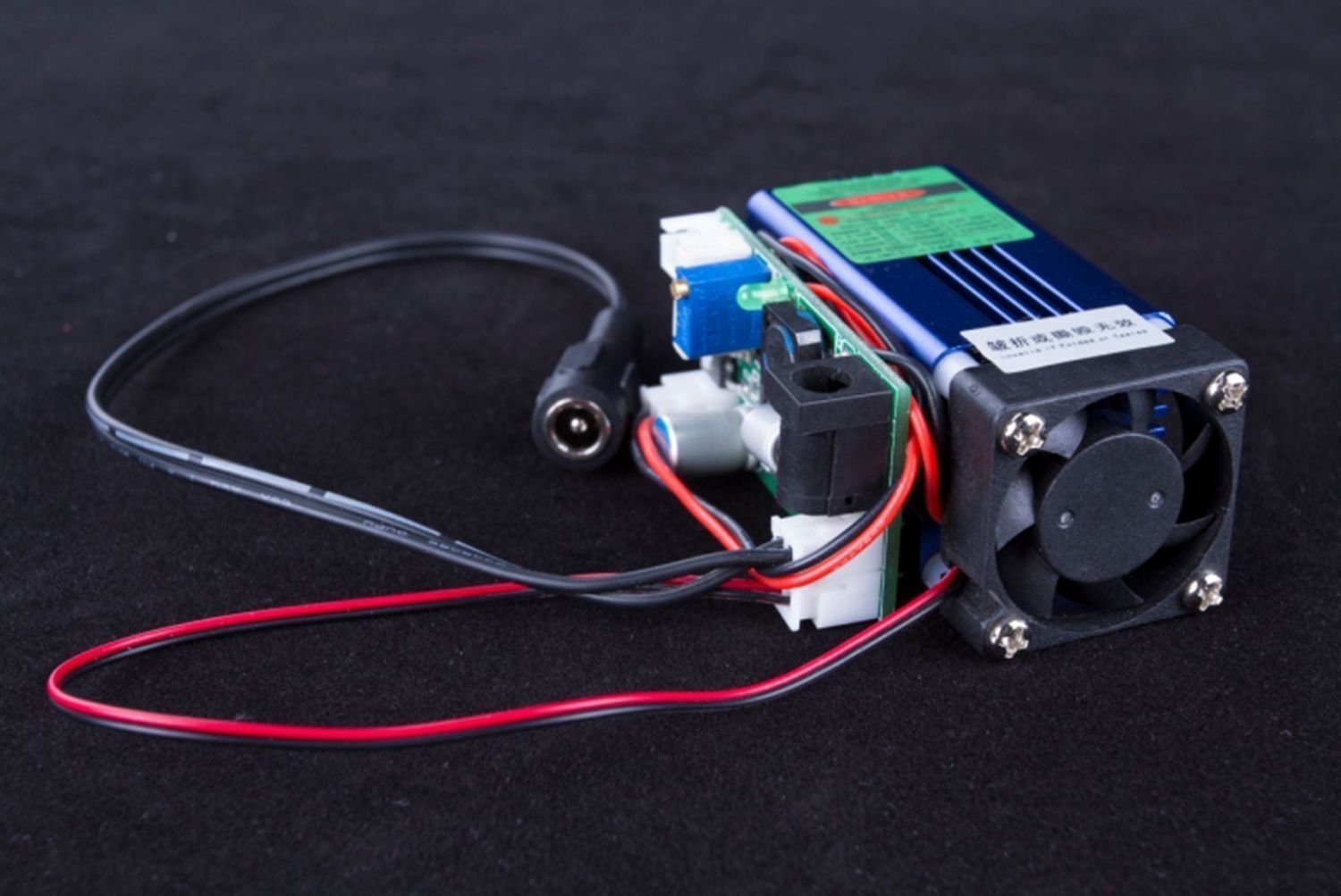12V TTL Grüne Diode Laser 520nm 50mW Einstellbare Punkt-Laser-Modul/Lüfterkühlung - die lange Zeit