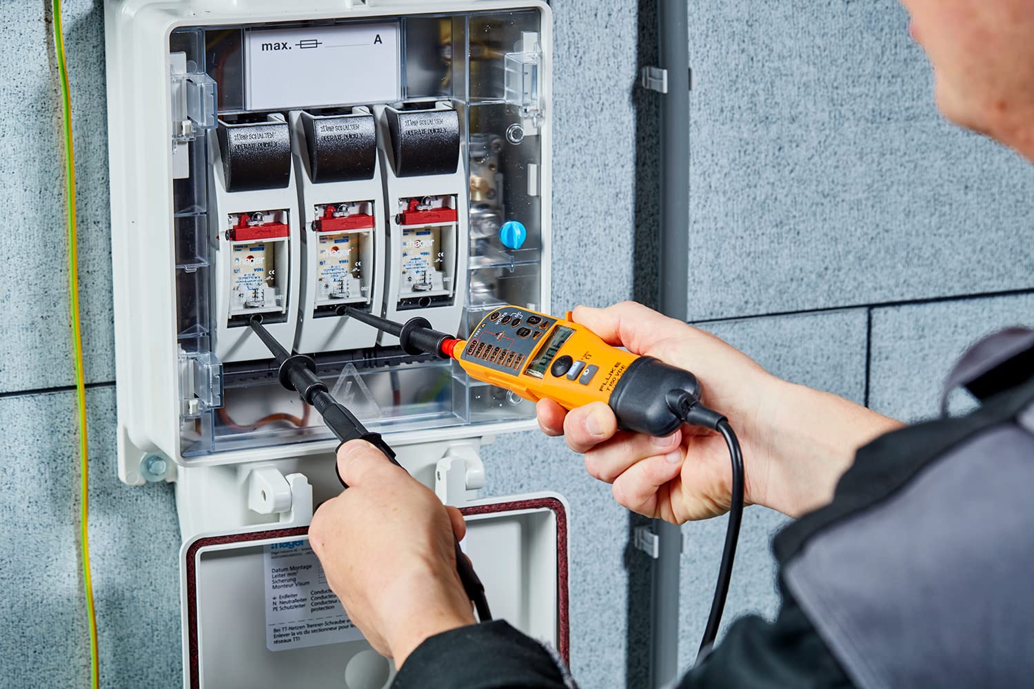 Beha-Amprobe 2100-Gamma Pro Spannungsprüfer mit Messspitzen-Verlängerungskit