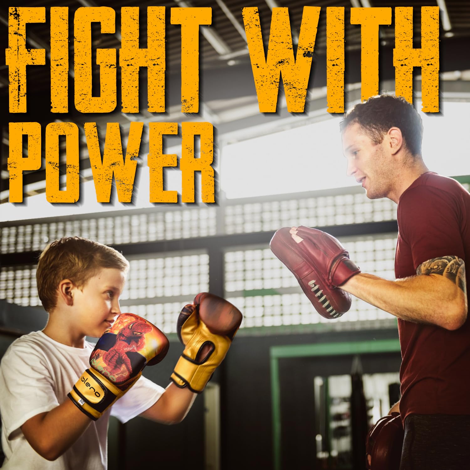 Islero, guanti da boxe per ragazzi in gel, per arti marziali, boxe thailandese, allenamento, 4 oz 6 oz 8 oz
