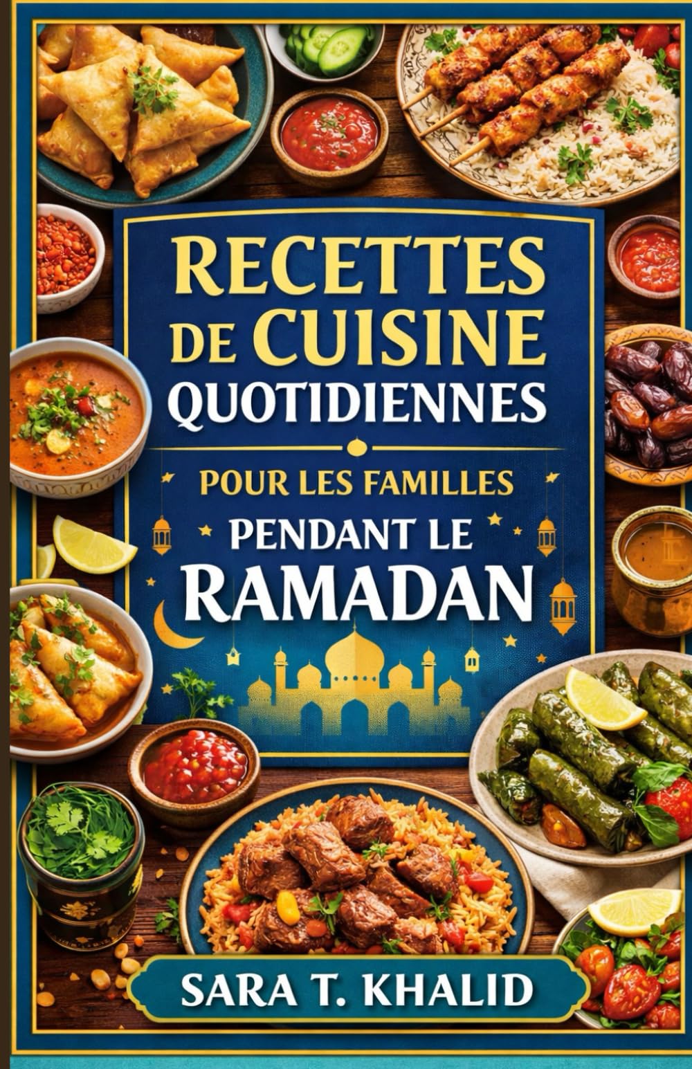 RECETTES DE CUISINE QUOTIDIENNES POUR LES FAMILLES PENDANT LE RAMADAN: Des recettes simples et réconfortantes pour l'Iftar, le Suhoor et le quotidien ... et les emplois du temps de tous les jours.