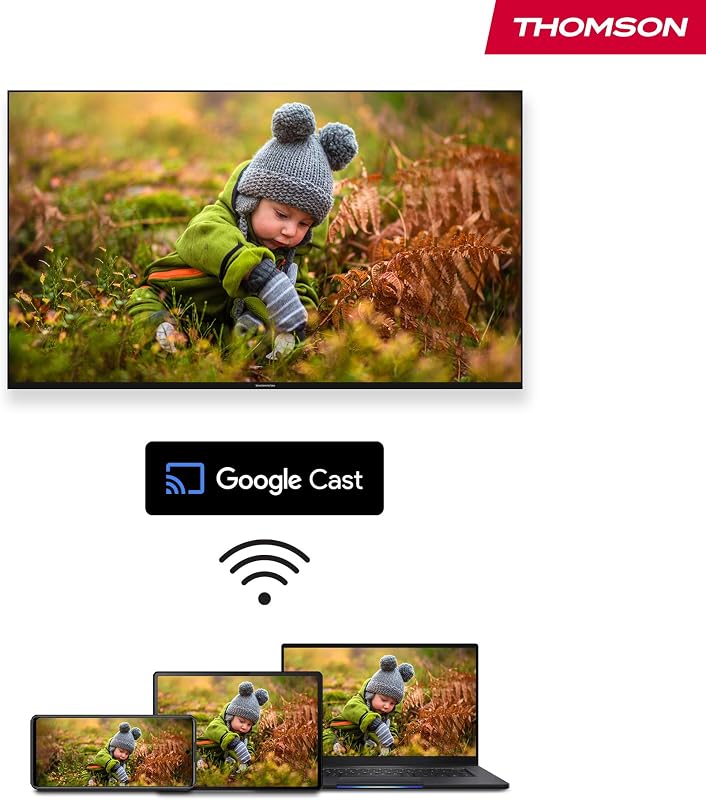 Thomson Go Cast 150 4K UHD Google TV Streaming Dongle Dolby Atmos - 150 Go Cast