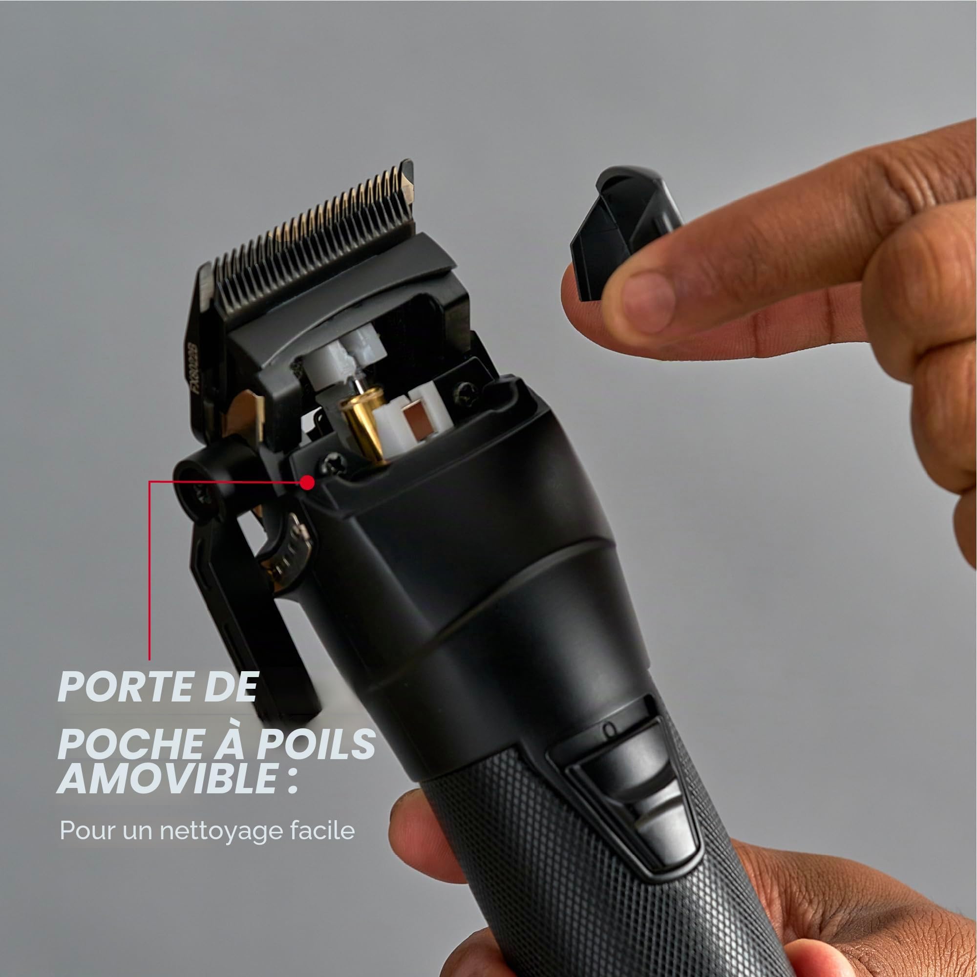 BaBylissPRO FXONE BLACKFX Tondeuse en métal