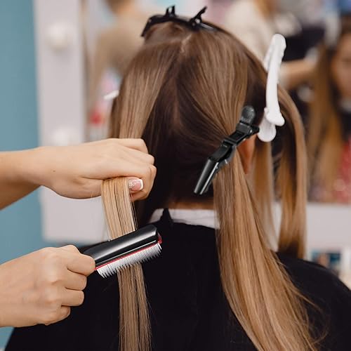 Miniatura 2 de Juego de 7 piezas de cerdas de nylon: cepillo desenredante de pelo rizado, cepillo de viaje, pinzas para el cabello para dar forma y definir rizos