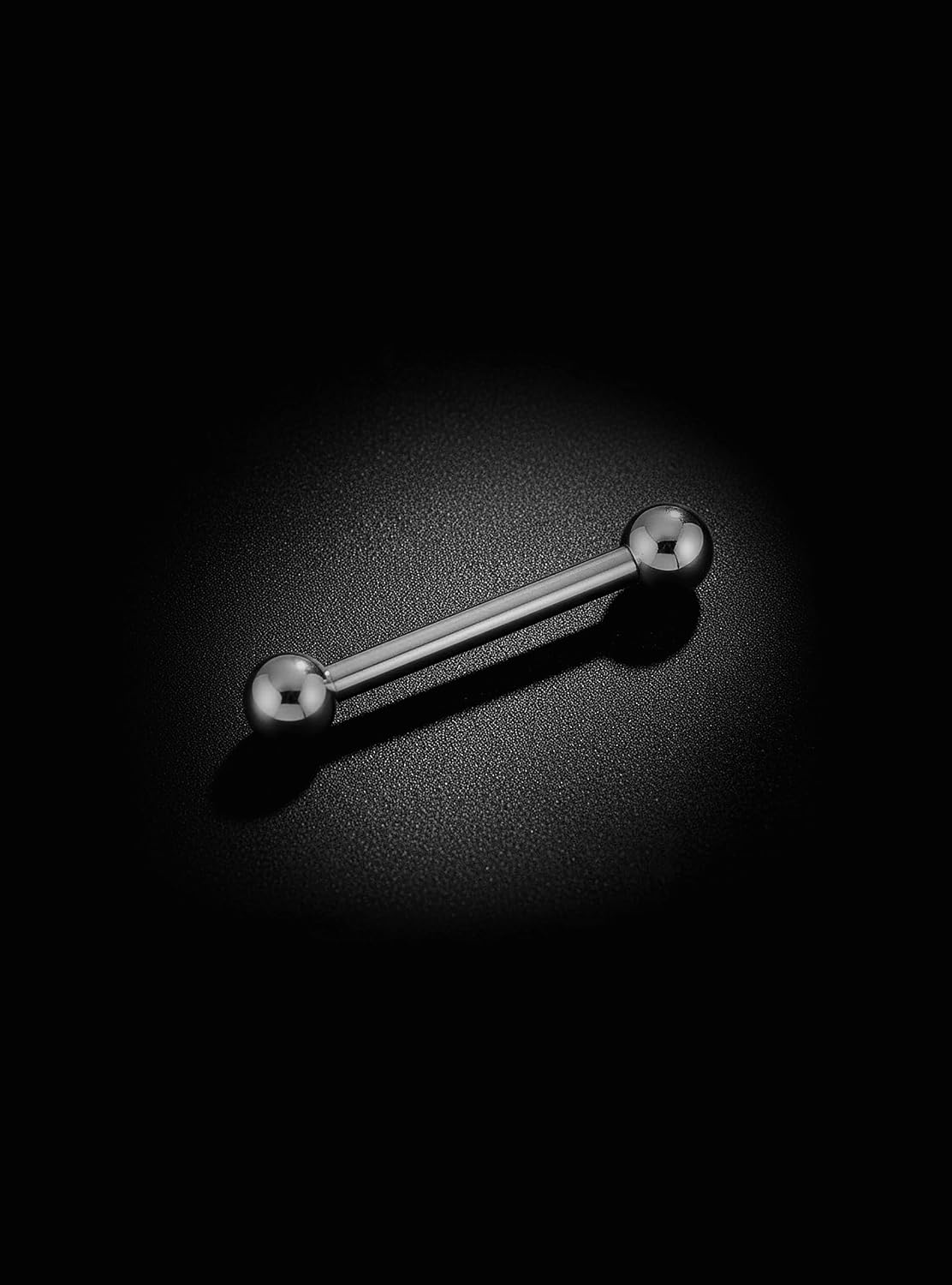 2PCS Titanium Straight Barbell | 16G 14G Internally Threaded | 8mm - 14mm | Tongue Nipple Industrial Ear Piercing | Implant Grade Body Jewelry