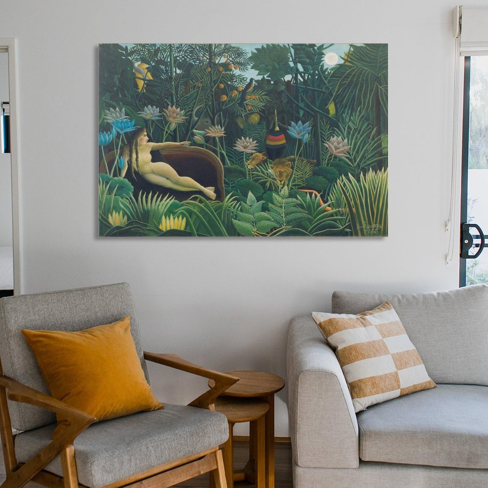 Amazon.co.jp: Henri Rousseauアンリ・ルソーポスター《夢》1910年