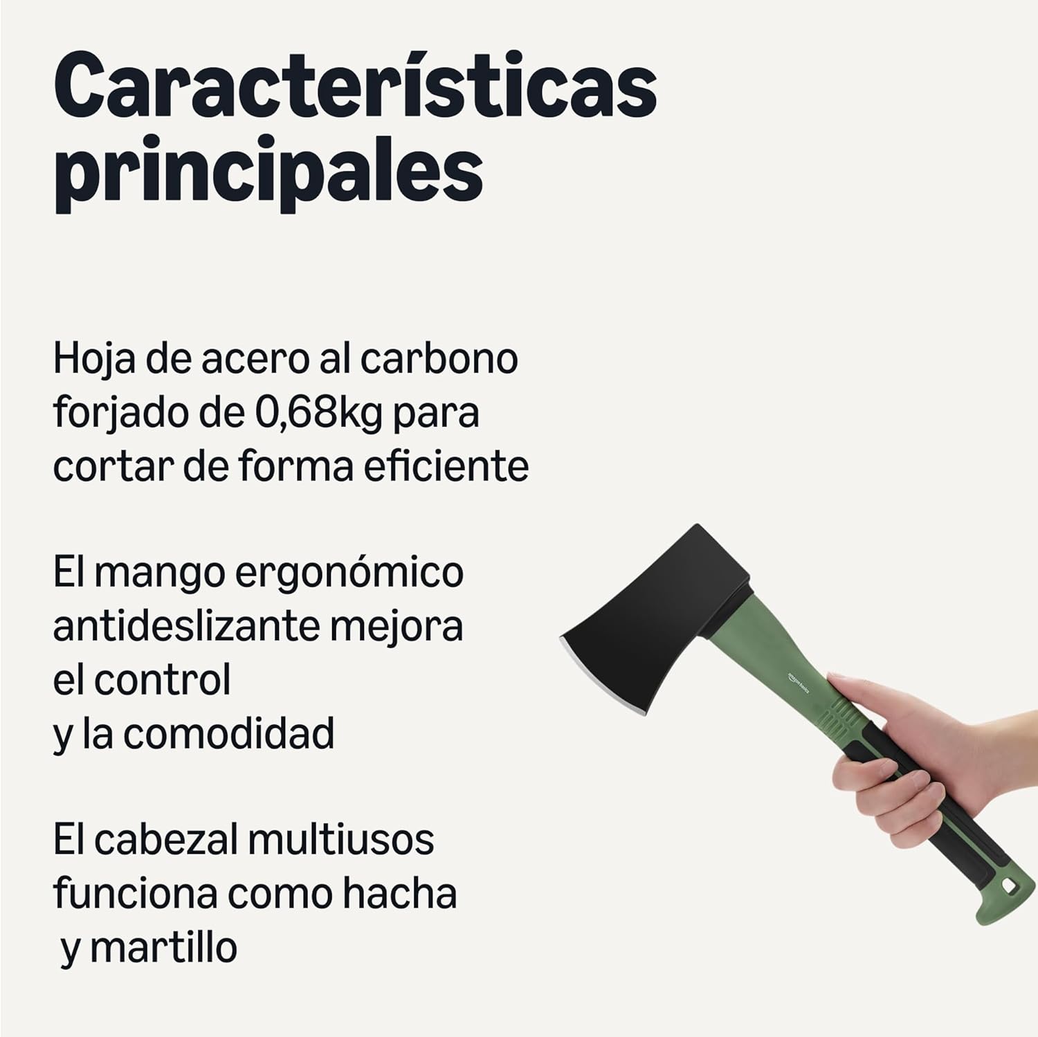 Hacha Amazon Basics por 11,01€ ¡¡44% de descuento!!