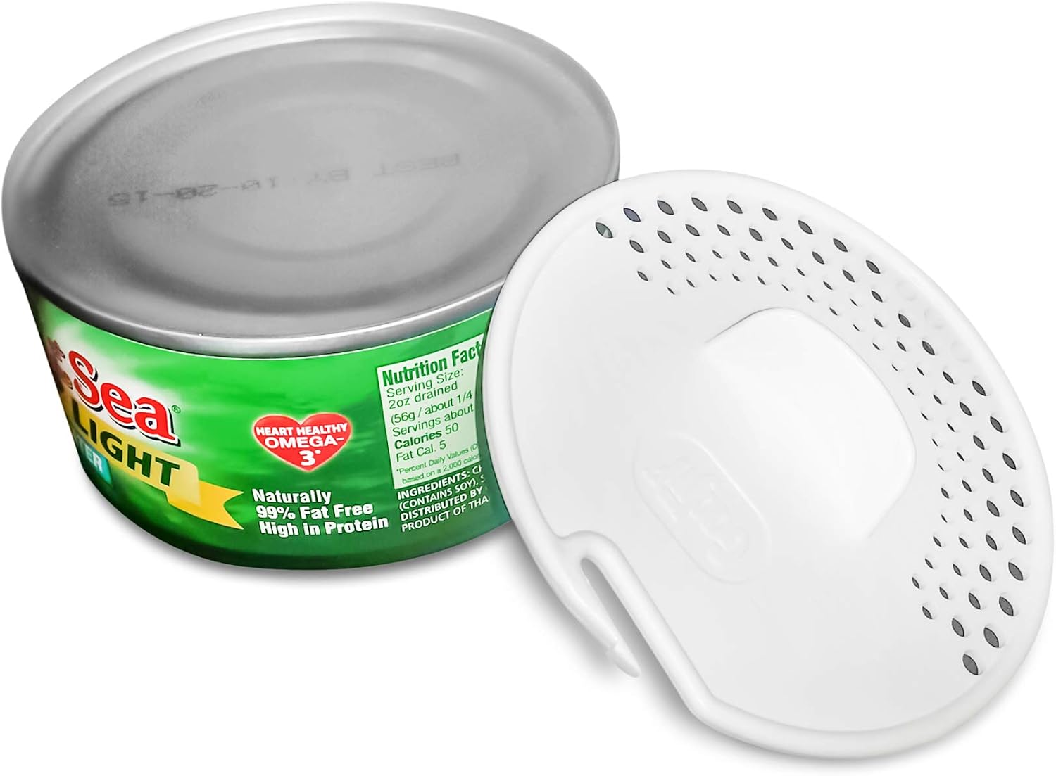 Gadjit Tuna Can Strainer Kitchen Utensil Easily Strains