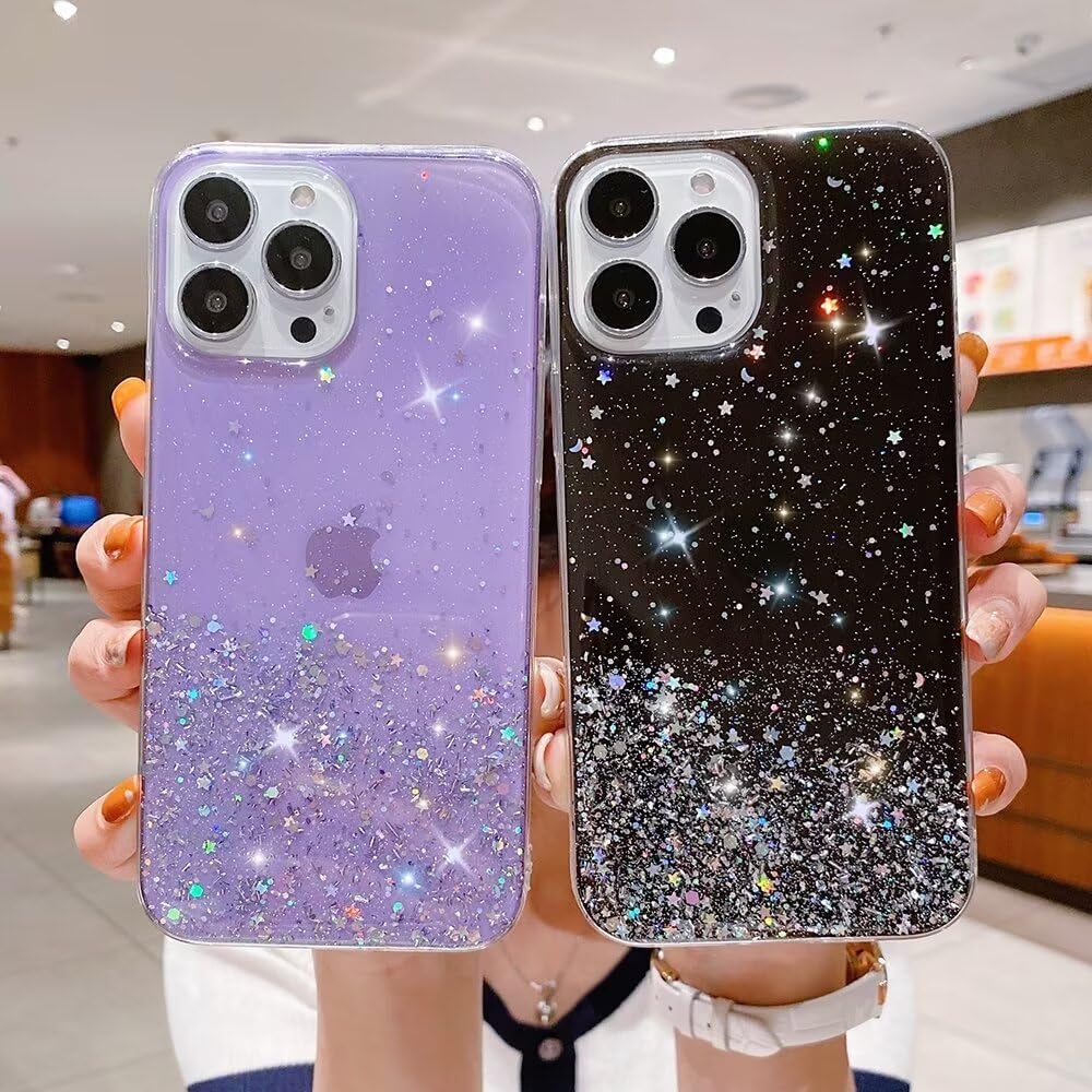 DESSEN Cover Per Xiaomi Poco F3 / Mi 11i 5G, Custodia In TPU Trasparente Con Bordo Placcato Oro, Ultra Sottile E Antigiallimento, Bianco