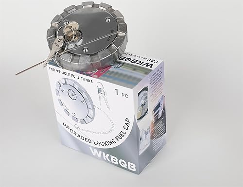 Miniatura 4 de Tapa de combustible diésel con bloqueo compatible con tapas de combustible Freightliner Kenworth Western Star, tapas de rosca de curso de 3 12