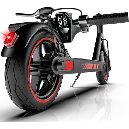 ApexSurge Electric Scooter for Adults,8.5/10" Tires, 350/500W Powerful Motor and Max 21/31 Miles Long Range,Top Speed 19Mph,Dual Brake Stystem, Lightweight and Foldable, APP Control,Max Load 265Lb