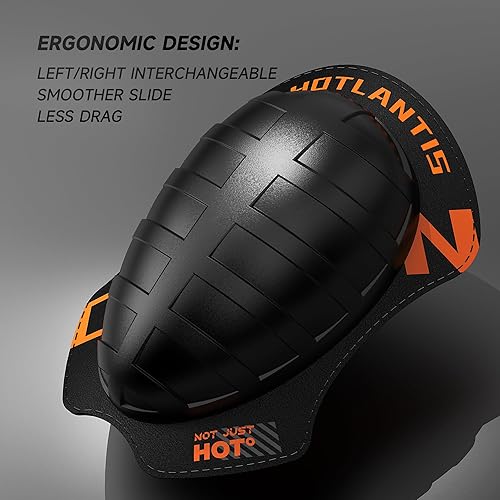 Miniatura 4 de Rodilleras universales para motocicleta, rodilleras en estilo Kendo para carreras o entrenamiento en días de pista o conducción en moto al aire