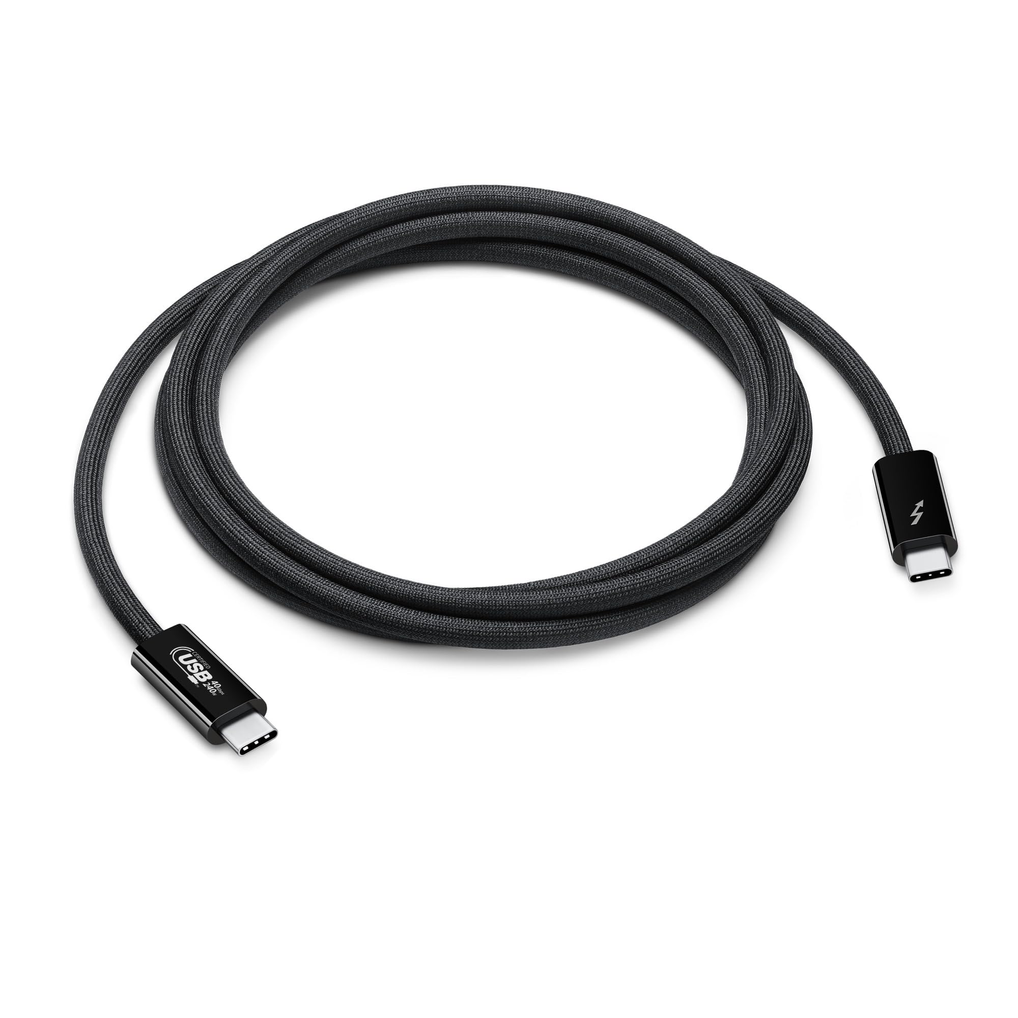 ZENIQ USB4, Type C to C, Support Thunderbolt 4,3, 1M/3.3 Feet, 240W Charging [USB-IF Certified] 40Gbps, 8K Video, Monitor, GPU Support, Braided cable (B0D8SQG527) Amazon Price History, Amazon Price Tracker